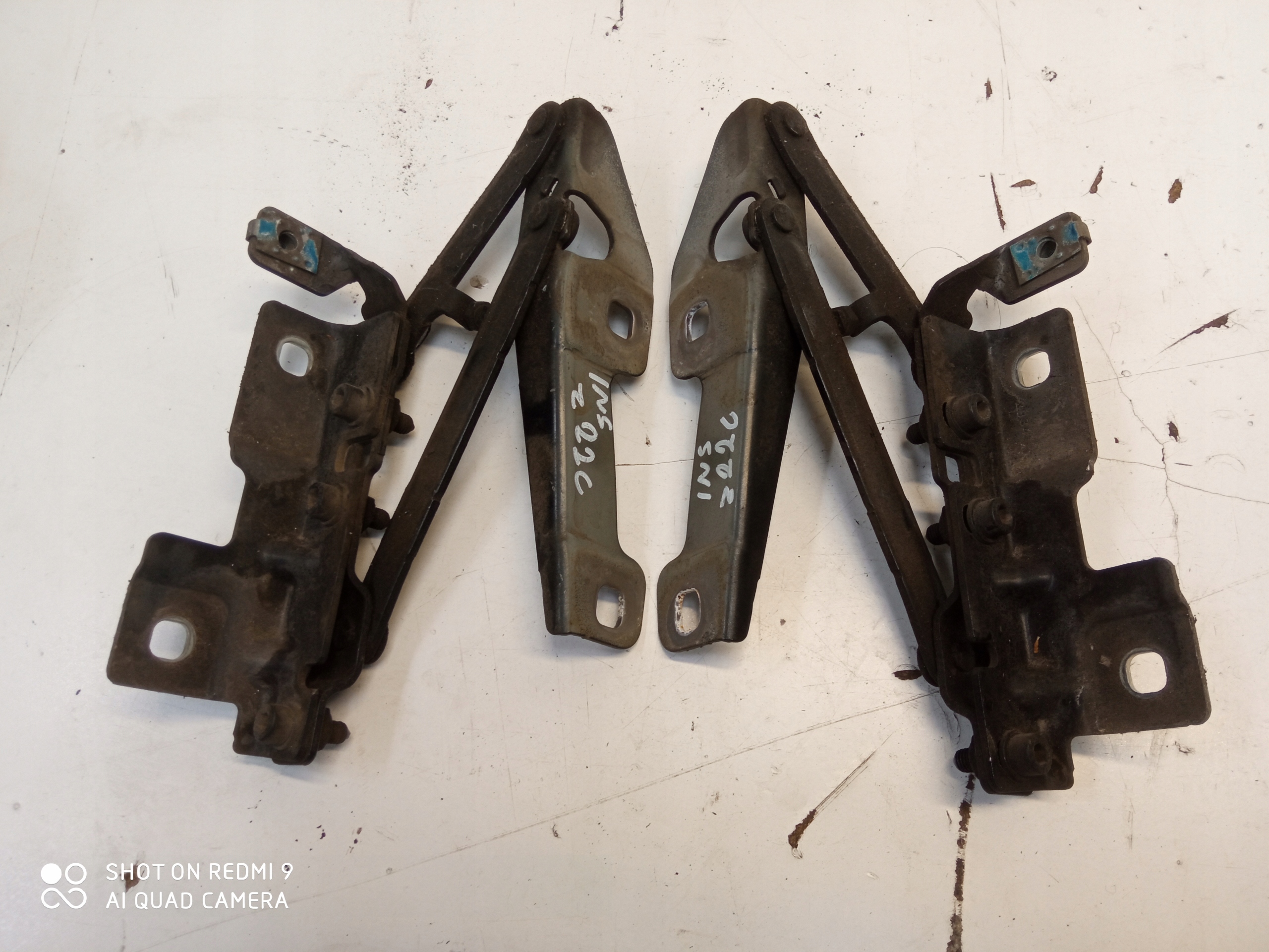 OPEL INSIGNIA A hinge bonnet hinges KOMPLET Z22C