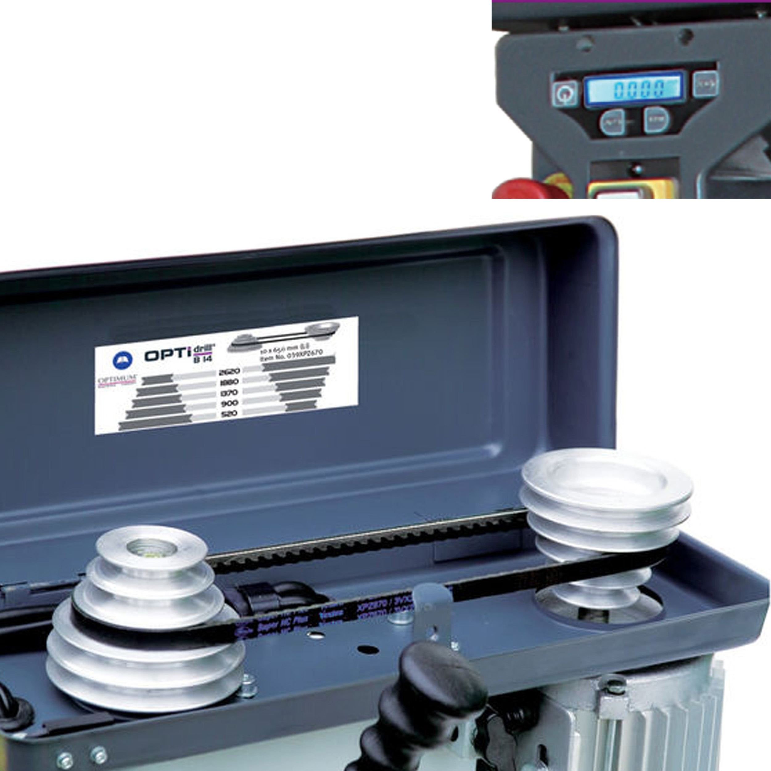 WIERTARKA KOLUMNOWA STOLOWA OPTIMUM PIONOWA 400V Power 551 W