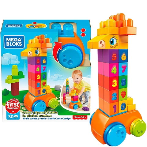

Bloks Klocki Żyrafa Nauka Cyferek GFG19