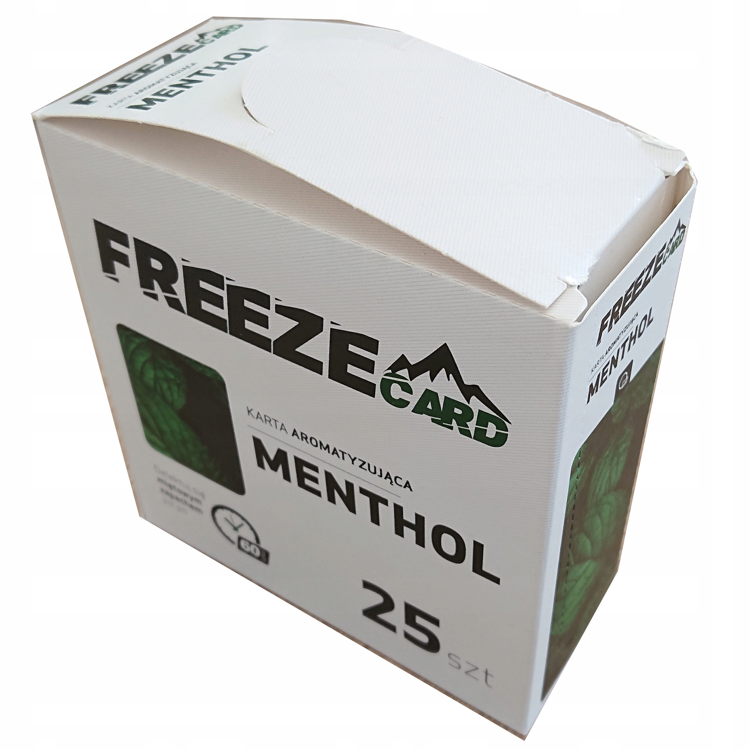 Карта aromatyzująca Freeze Ментол 25 штук