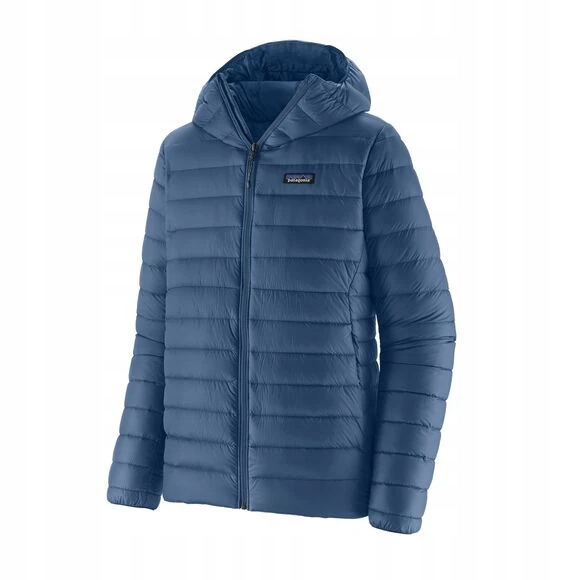 Kurtka puchowa męska Patagonia Down Sweater Hoody Clement Blue [Rozmiar XL]