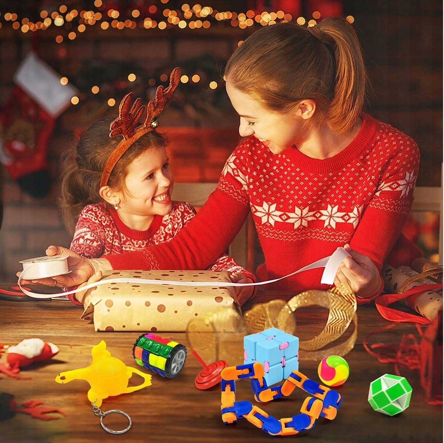 KALENDARZ ADWENTOWY ZABAWKI FIDGET TOYS DZIECI Marka inna