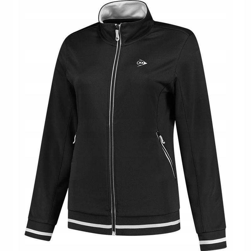 Mikina Dunlop Club Knitted Jacket Girl Black 140