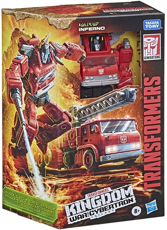 

Transformers Voyager Inferno WFC-K19 Wóz Strażacki
