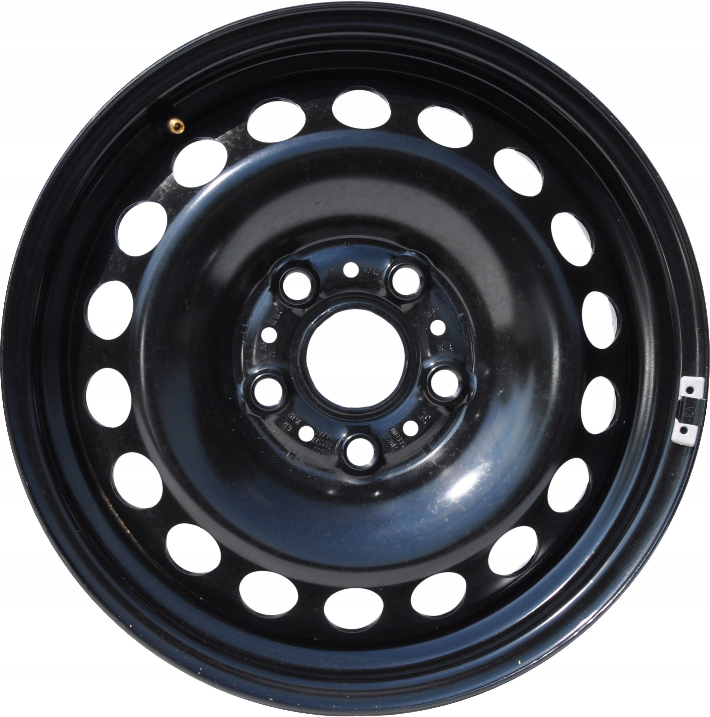 4x Originálne Oceľové Disky Vw 15 5x112 Škoda Octavia Vw Passat Golf 5 6 7