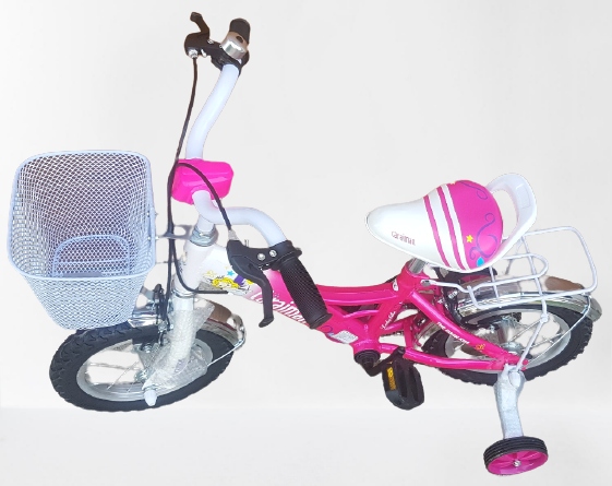 12 palcový bicykel Girl BWD model