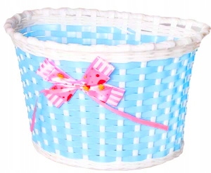 KOSZYK DZIECIĘCY ROWEROWY NA ZABAWKI ROWER PLASTIK EAN (GTIN) 5905481106966