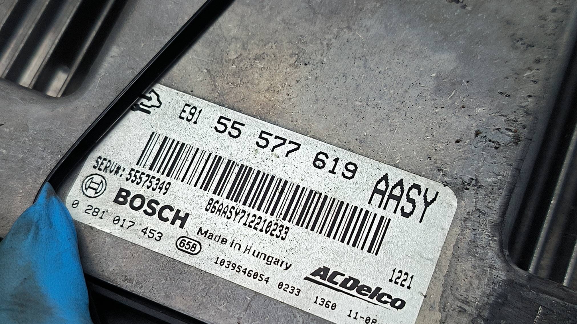 computer Motore ECU 55577619 2.0 CDTI OPEL INSIGNIA A