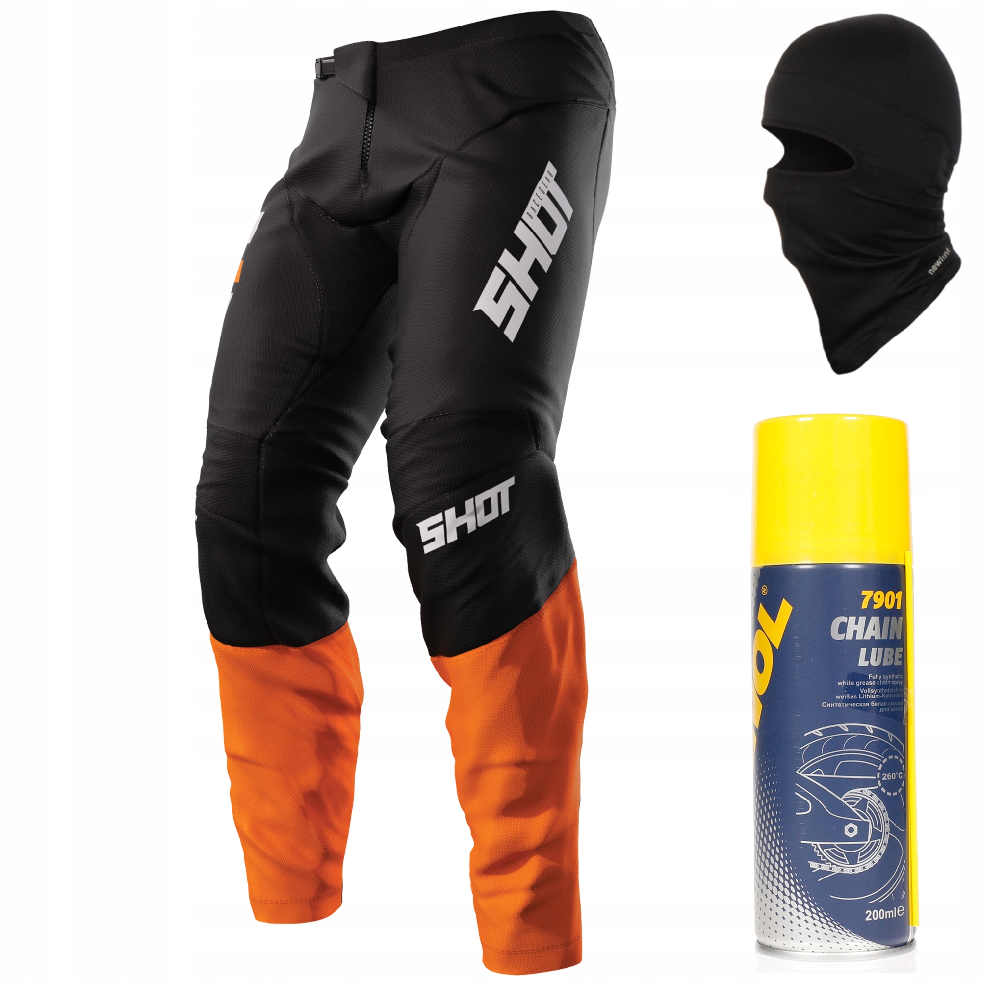 SHOT SPODNIE MOTOCROSS DEVO REFLEX ORANGE 34