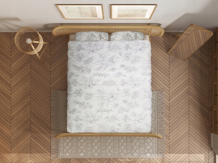 Kołdra 220X200 cm całoroczna antyalergiczna wzór pikowana można prać Długość 200 cm