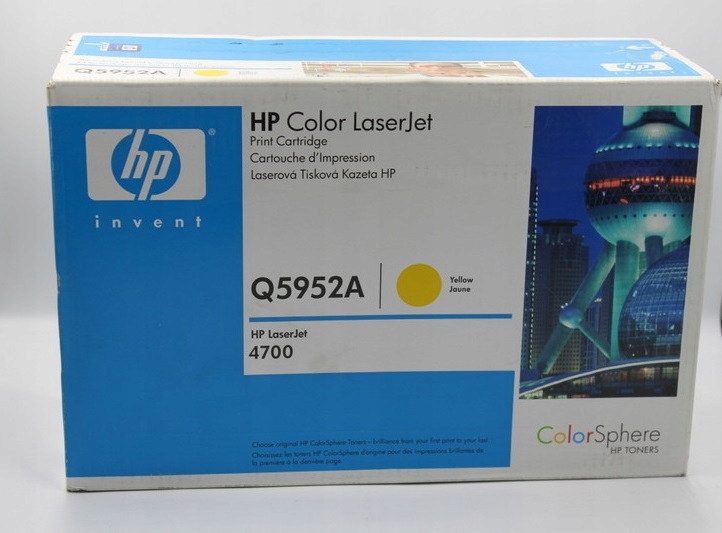 Hp 643A Q5952A toner žlutý, originál