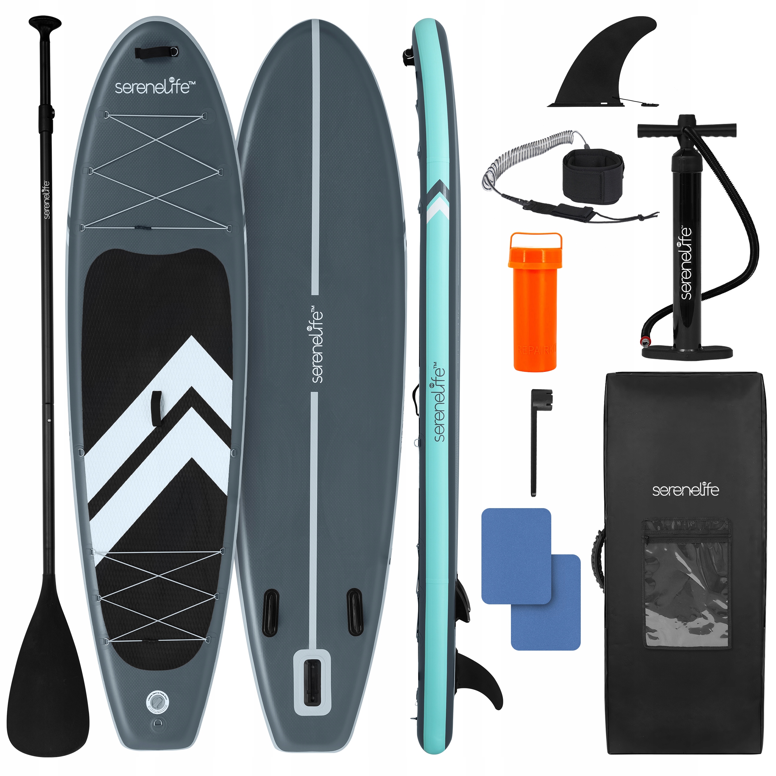Deska Sup 320 CM Nosnost 160 Kg Taška Příslušenství Serenelife