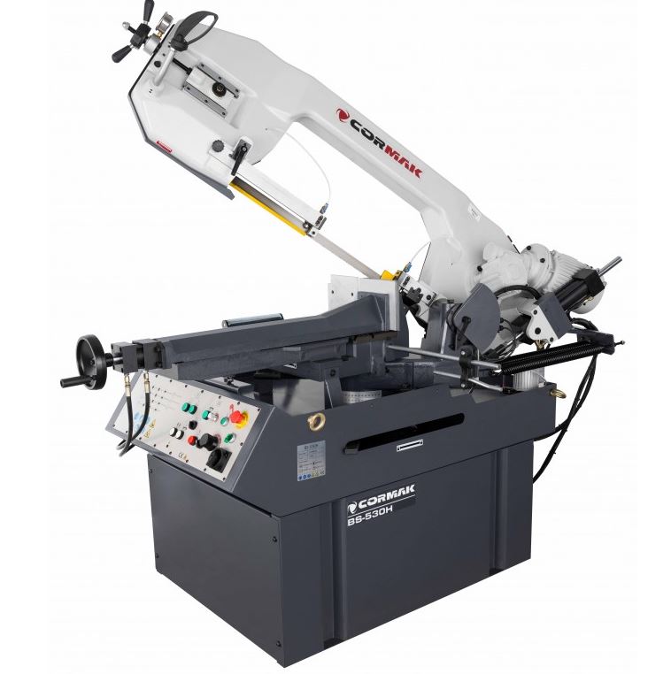 PIŁA TAŚMOWA PRZECINARKA DO METALU CORMAK BS530H 490x300mm 3kW PÓŁAUTOMAT Marka Cormak