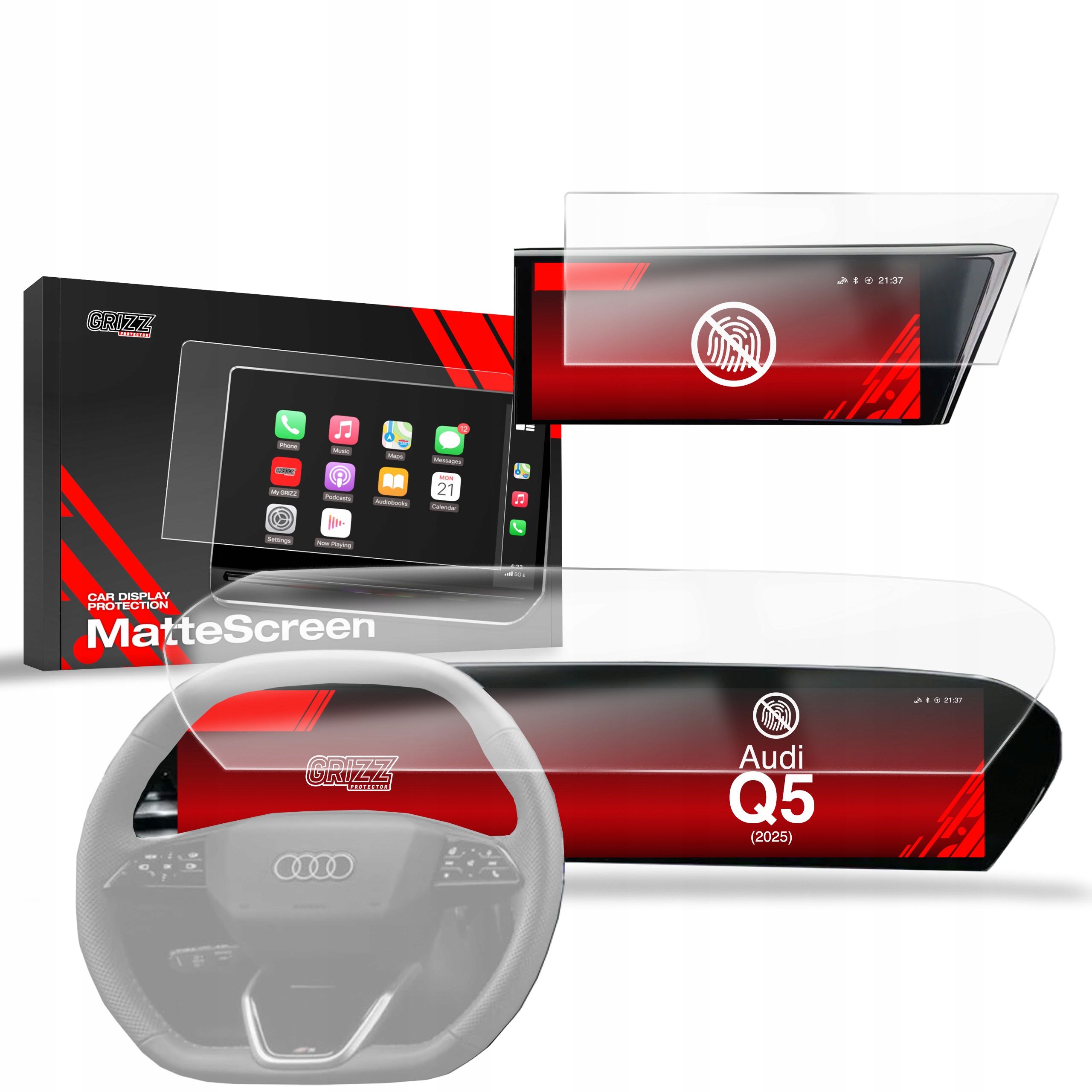 2w1 Folia Antyodciskowa do Audi Q5 26,4" (2025)