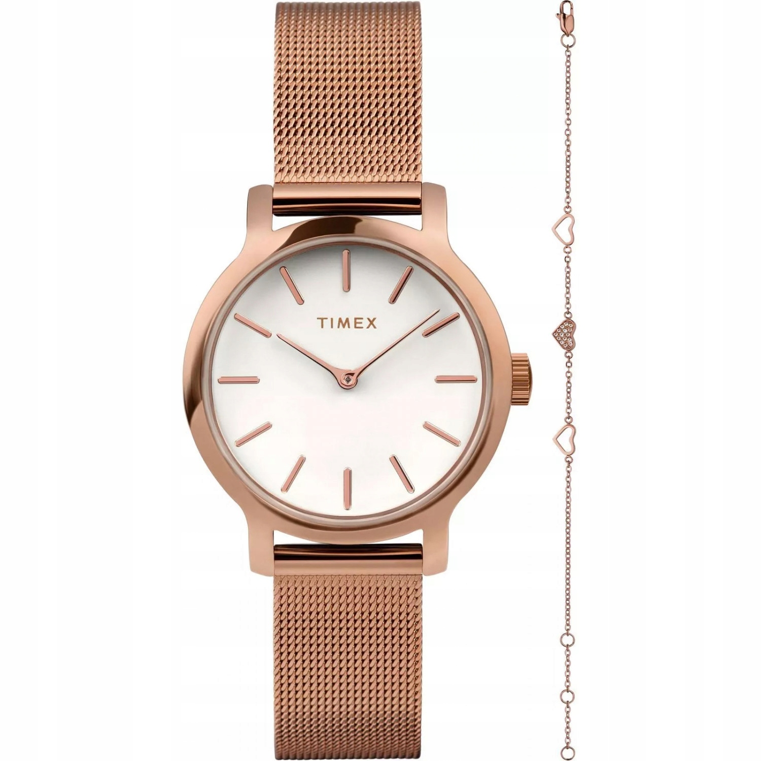 Dámské hodinky Timex TWG064100 růžové zlato