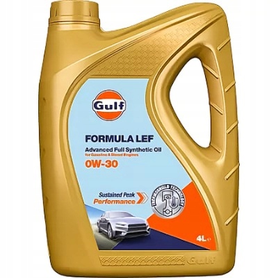 Gulf 0W30 Formuła Lef C2 Jaguar/fiat/land Rover 4L