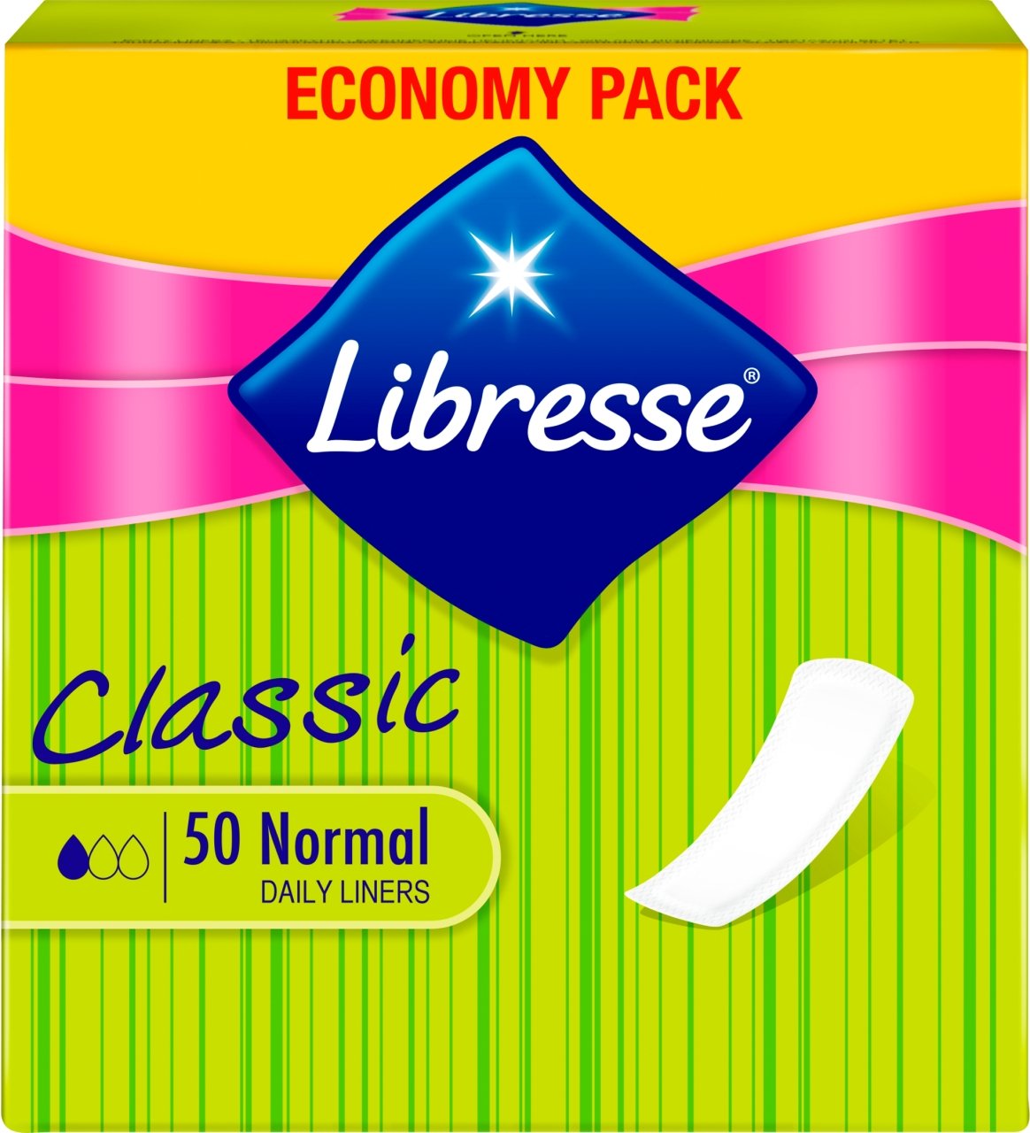 

Libresse Wkładki Higieniczne Classic Normal 50szt
