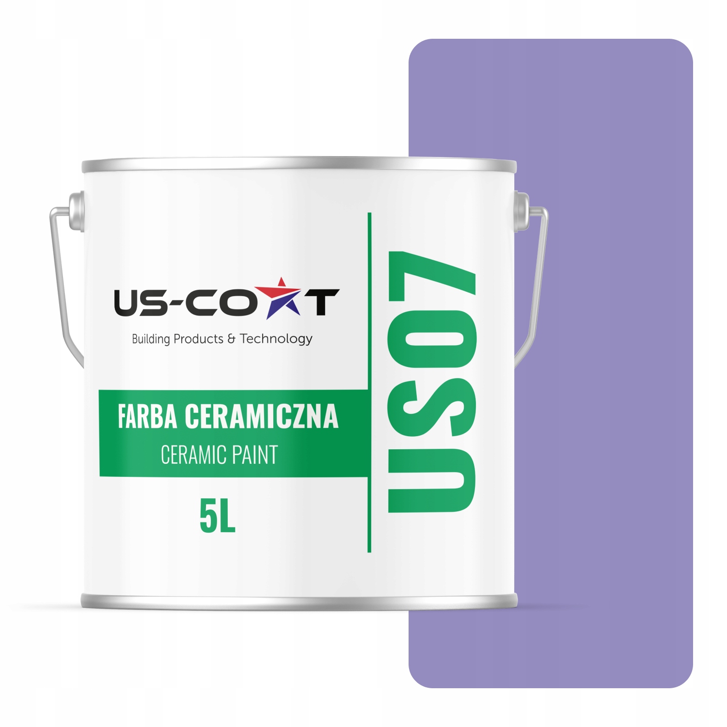 Keramická Farba Levanduľová H2629 5L Hlboká Matná Na Steny Stropov