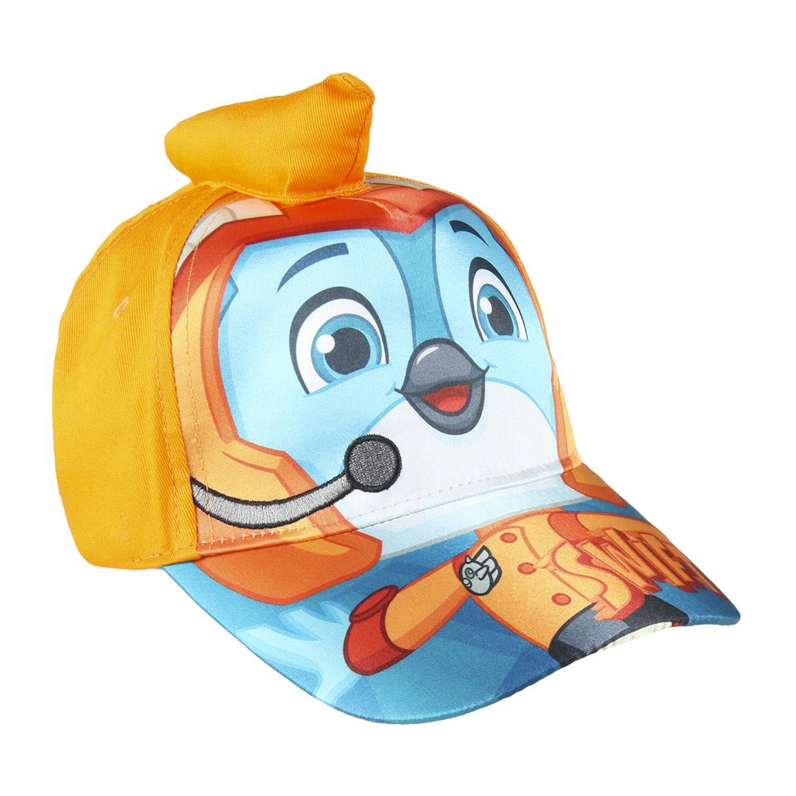 

Czapka z daszkiem top wings Pomarańczowa 3D