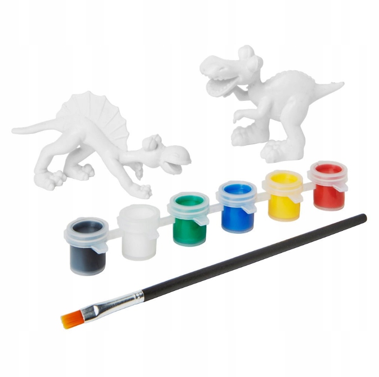 

Dinozaury Do Malowania Figurki Farby Zestaw