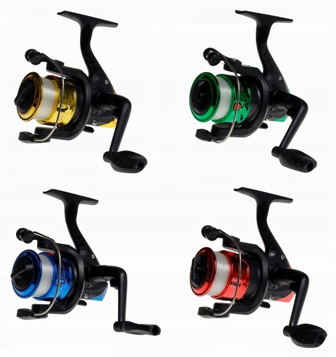 Kołowrotek Wędkarski Ryby Spining Spławik Grunt Method Feeder SM200 Żyłka