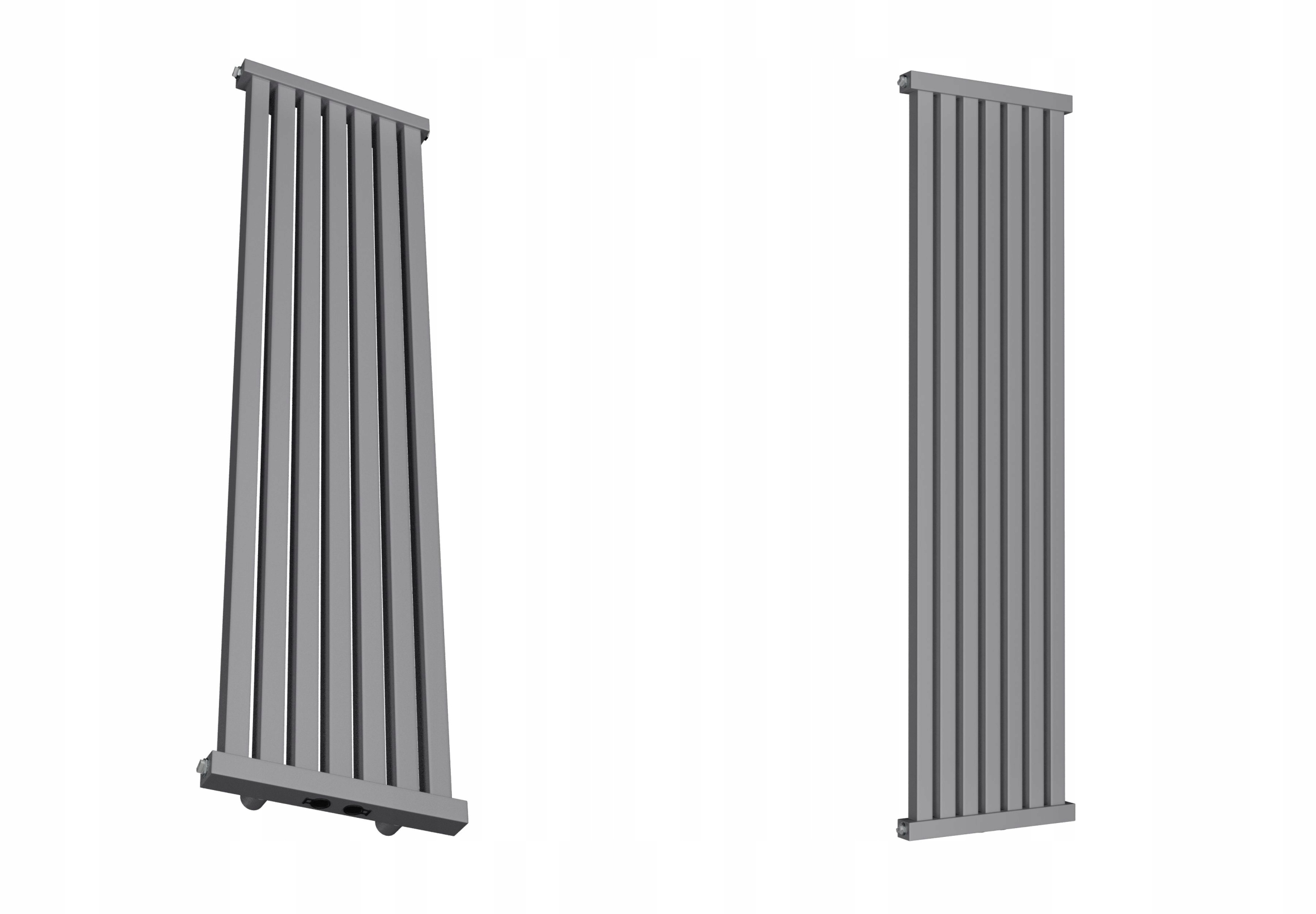 Dekoratívny Vodný Radiátor Simple 100/61 Strieborný