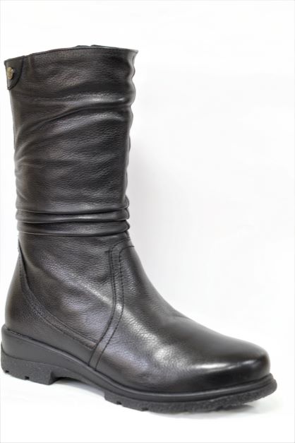 Caprice 26469-29 Černé Zateplené Kozačky, Velikost 39