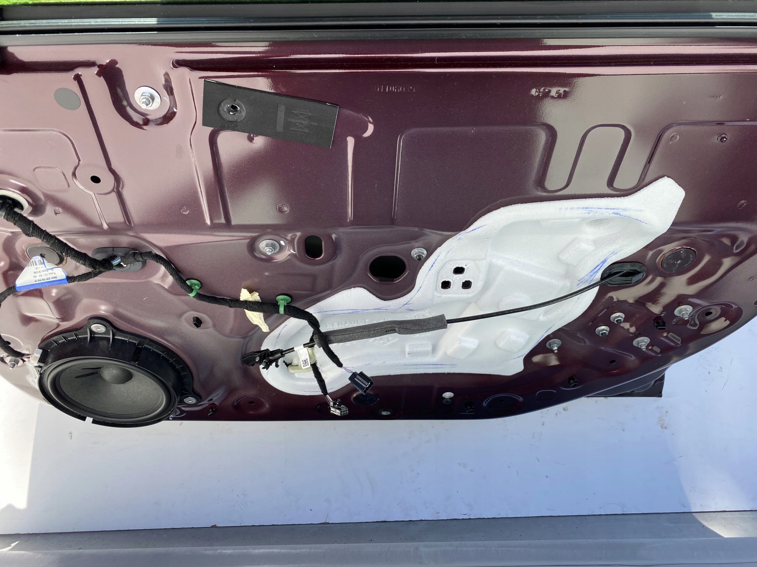 RENAULT TALISMAN DOOR FRONT RIGHT FRONT TENPN