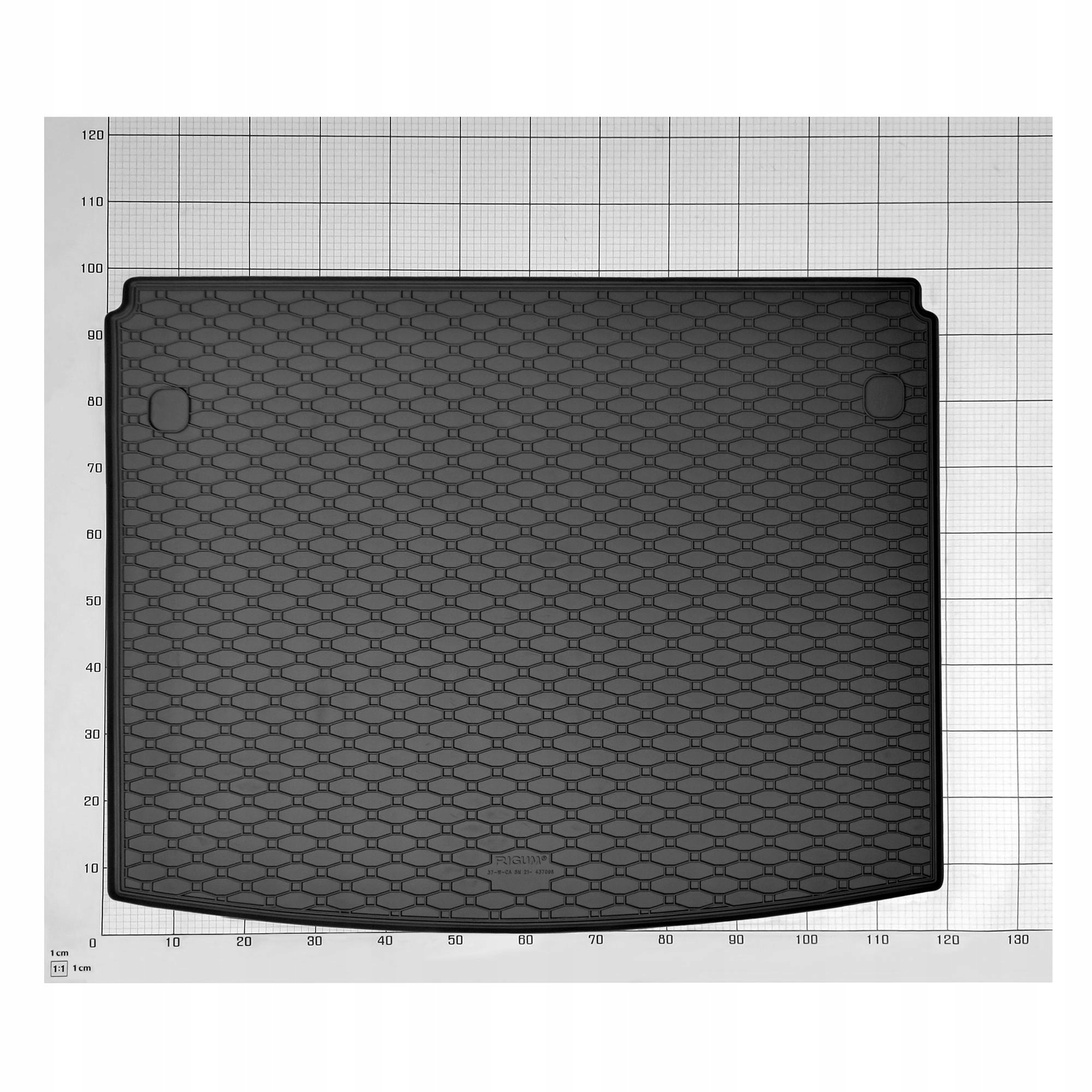 Zestaw dywaników do FORD Tourneo Connect 5 miejsc od 2022 Materiał guma