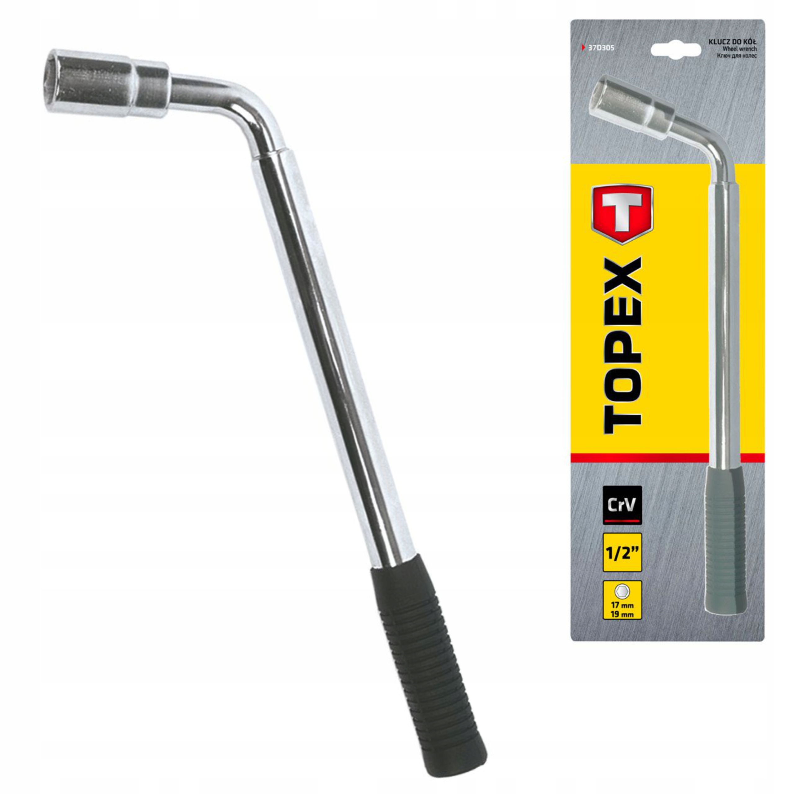 

Klucz Do Kół Rozciągany, 17 X 19 MM Topex 37D305