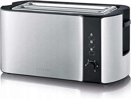 Toster Severin AT 2590 srebrny/szary 1400 W