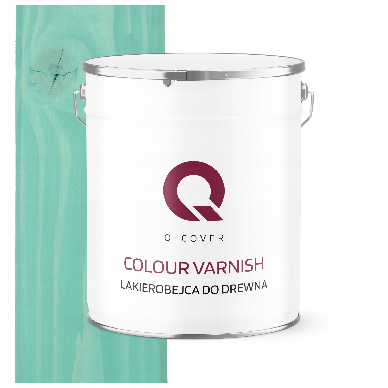 Dekorativní Pryskyřičná Vnější Laková Hmota S Výkonným Tyrkysovým Saténem 5 L Uv