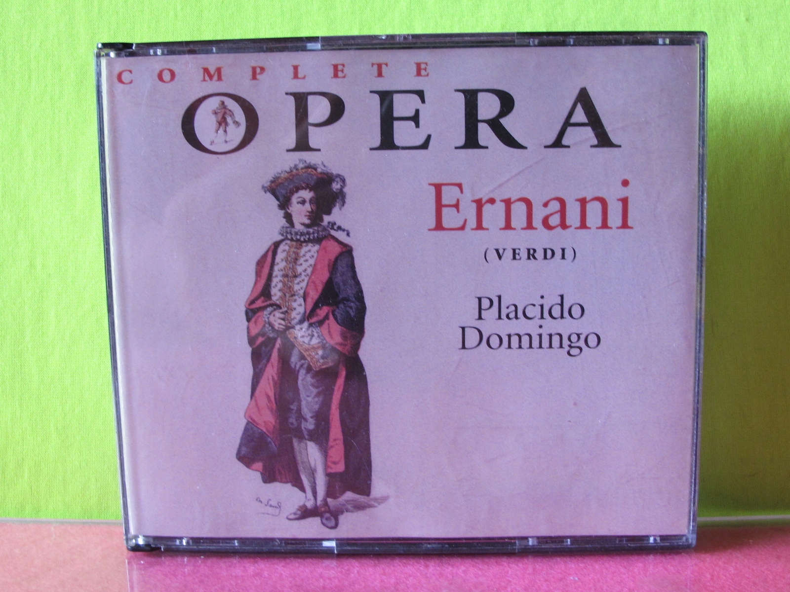 VERDI - ERNANI - PLACIDO DOMINDO CD BOX