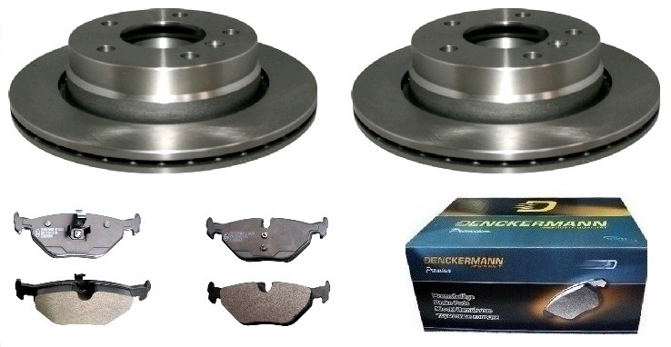 Kotouče Bmw 3 E46 Zadní Větrané 294 mm x 19 mm