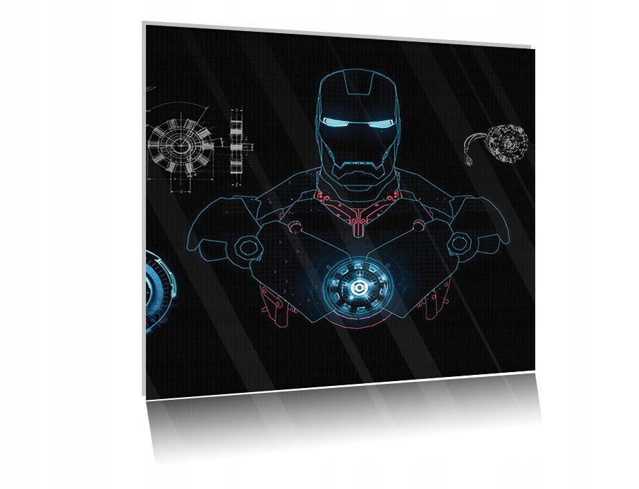 

Obraz szklany na szkle Iron Man 03 30x30