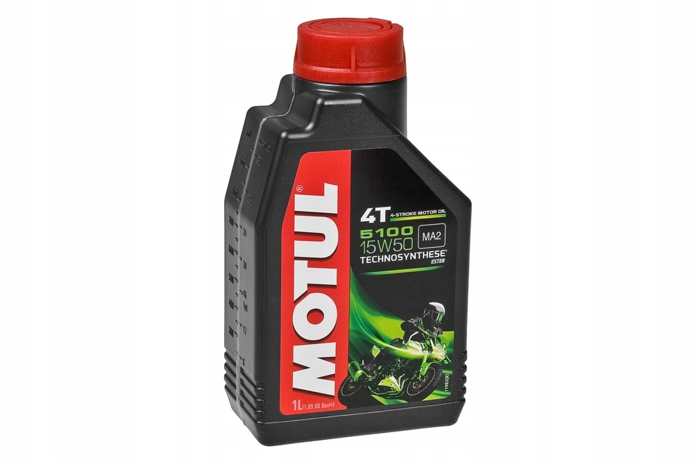 Motul 5100 4T 15W50, olej silnikowy, 1 litr (półsyntetyczny)