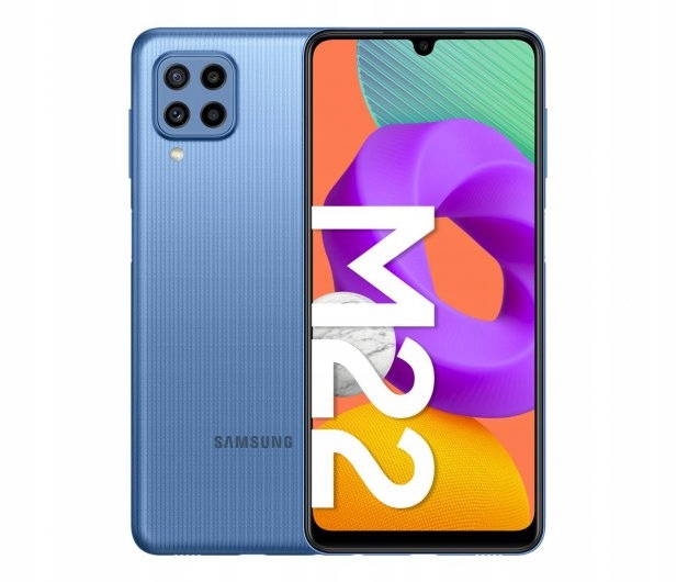 

Samsung Galaxy M22 4/128GB Niebieski 90Hz 5000mAh