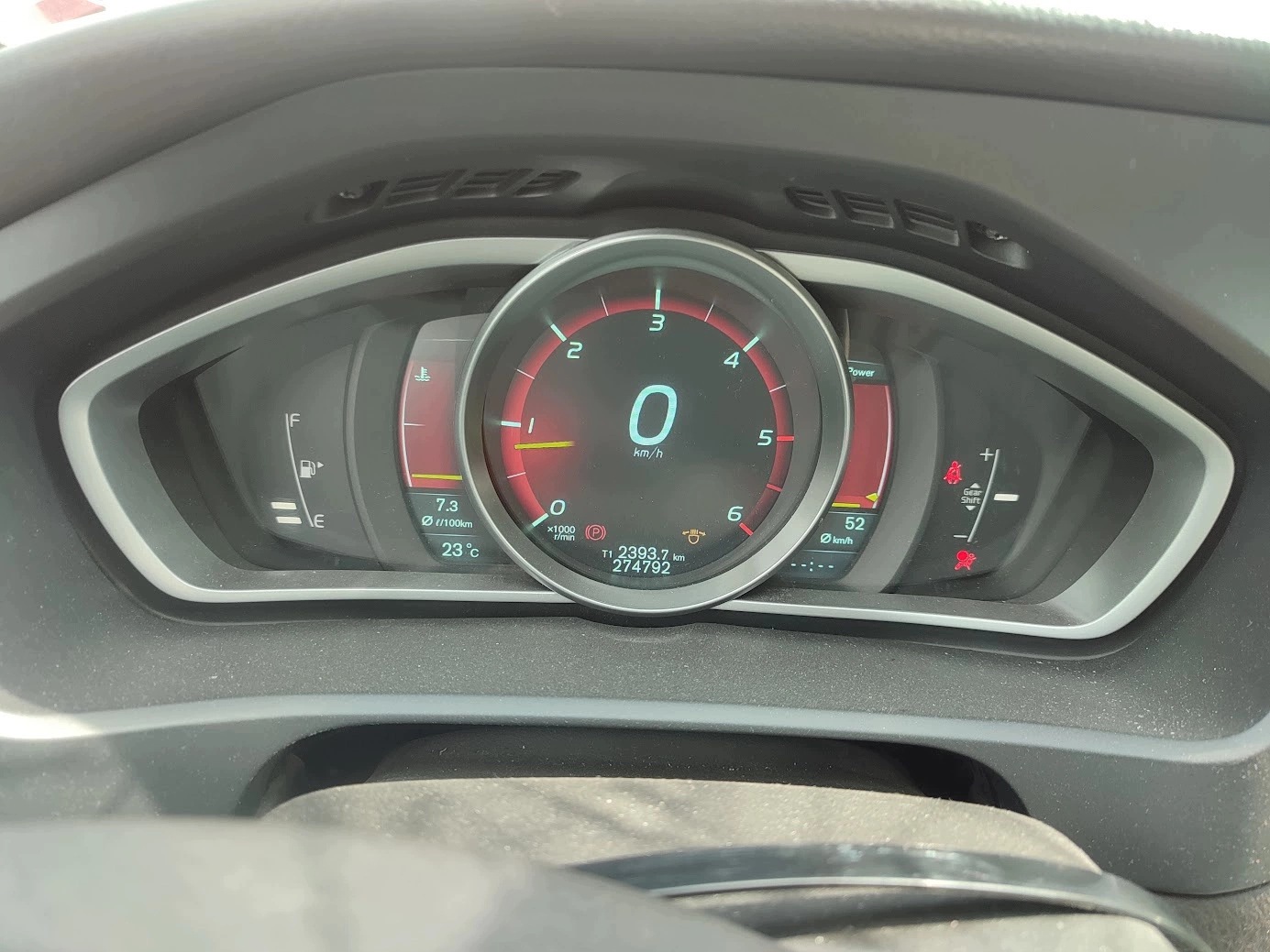 dials dials TFT VOLVO V40 II (2012-2016) 2.0 D3 31412271 EUROPA