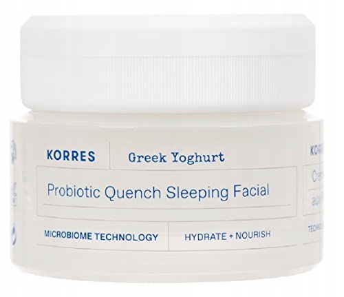 Korres Hydratační Noční Krém S Probiotiky Řecký Jogurt (probiotic Qu