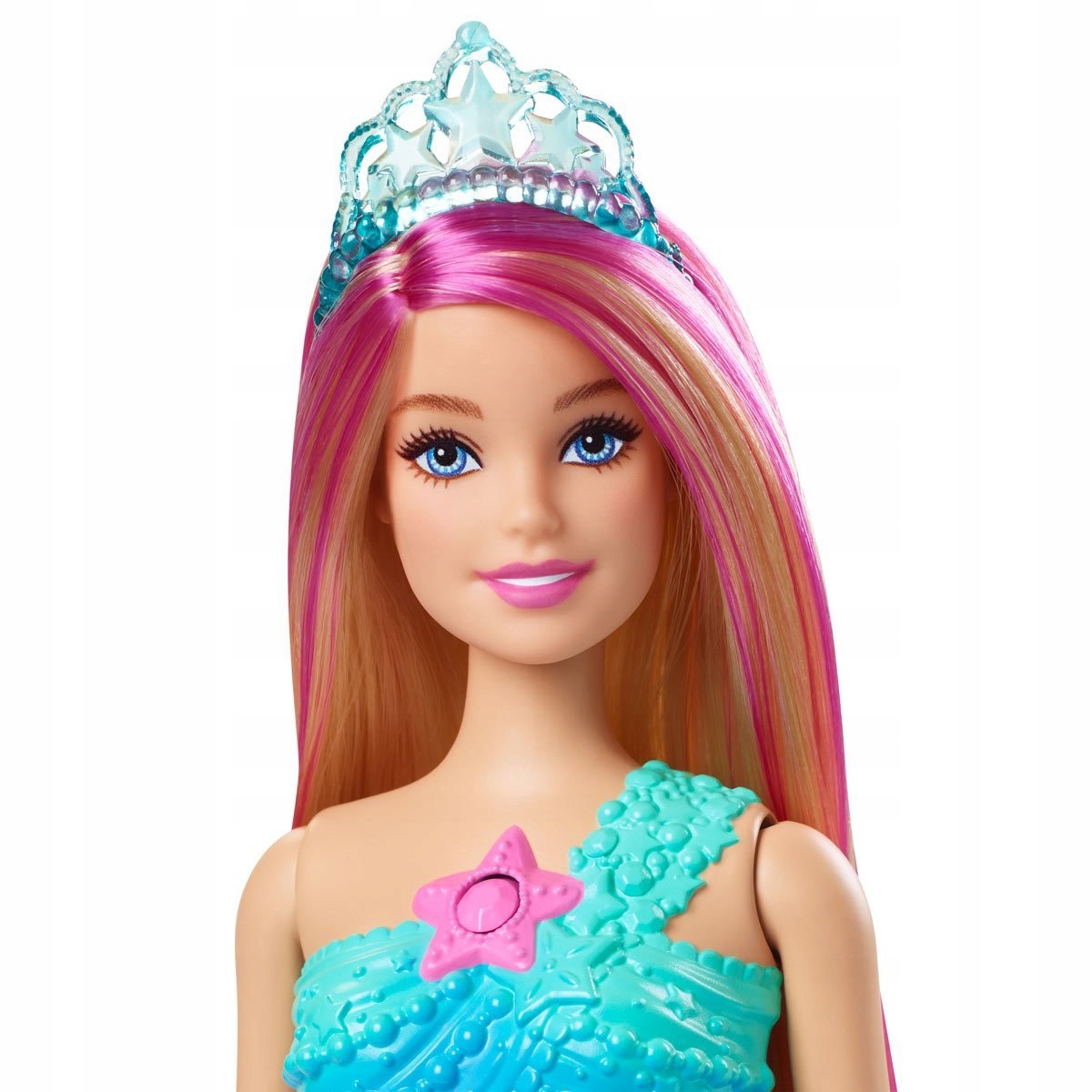 LALKA BARBIE SYRENKA MIGOCZĄCE ŚWIATEŁKA Malibu Marka Mattel