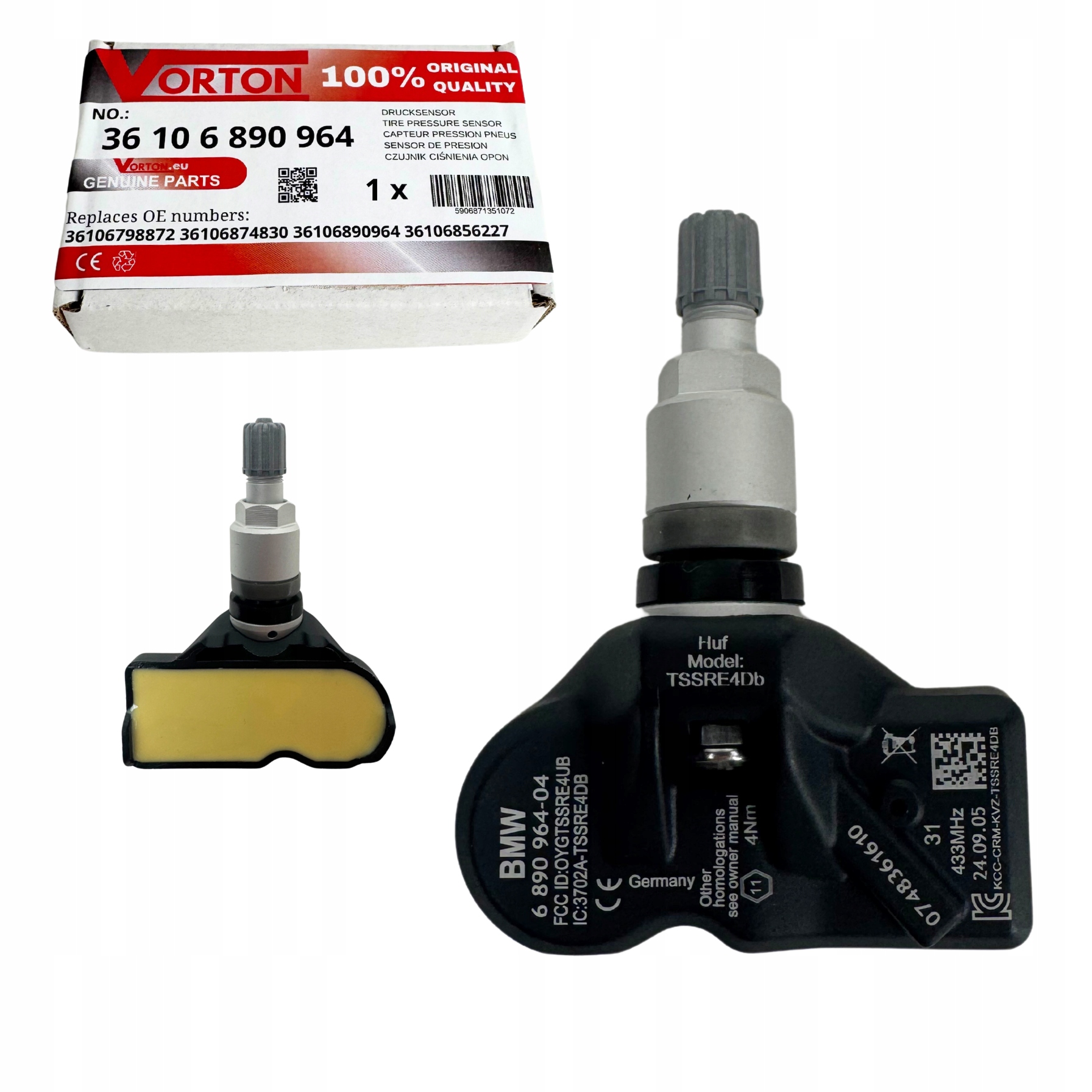 Snímač Tlaku Tpms Bmw X3 F25 X4 F26 5 F10 F11 6 F12 F13 7 F02 F04