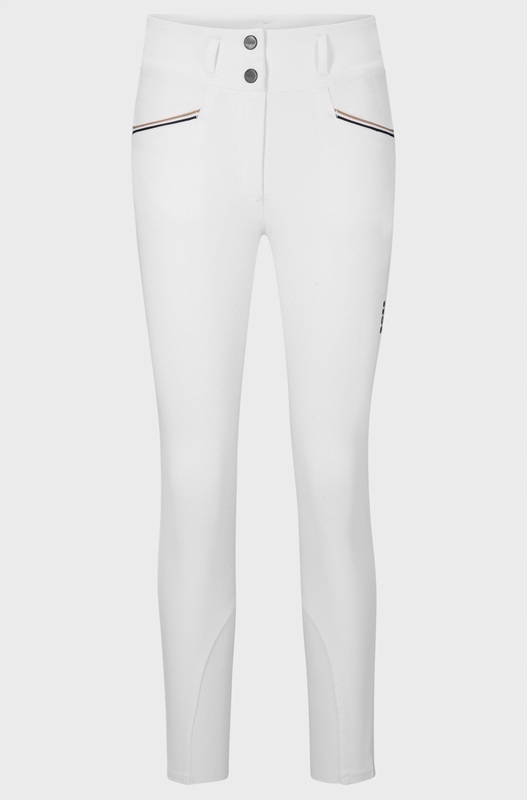 Bryczesy Hailey Boss Equestrian Full Grip white M