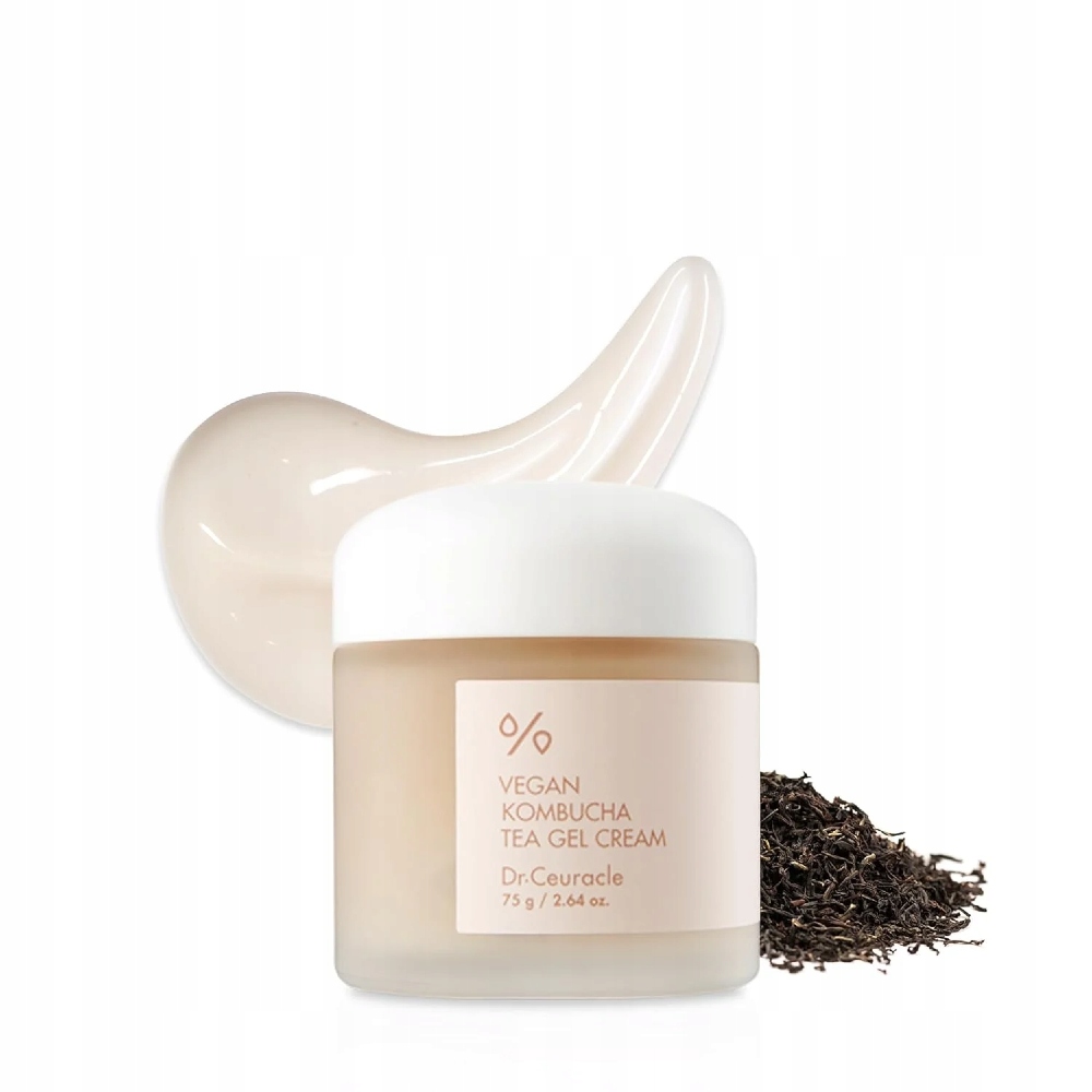 Dr.Ceuracle Vegan Kombucha Tea Wegański Krem-Żel do Twarzy z Kombuchą