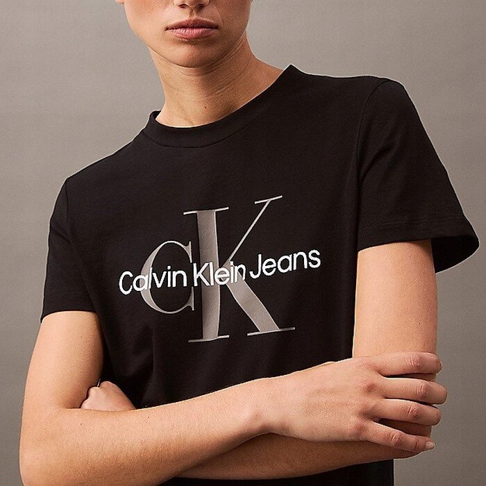 Tričko Calvin Klein černé, bavlněné dámské, M (nová)