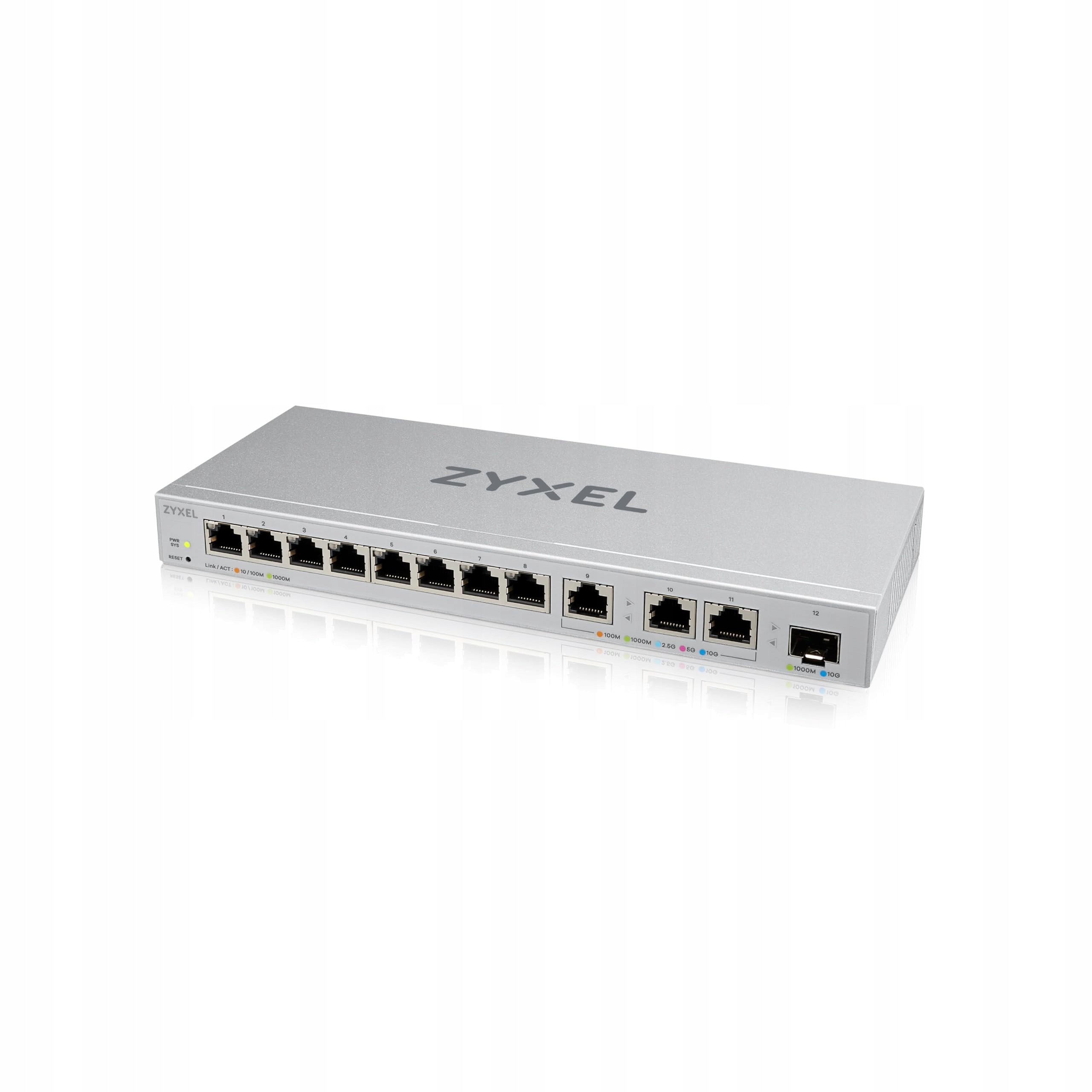 Zyxel XGS1250-12-ZZ0102F switch zarządzalny 12-port Gigabit 10G Sfp+