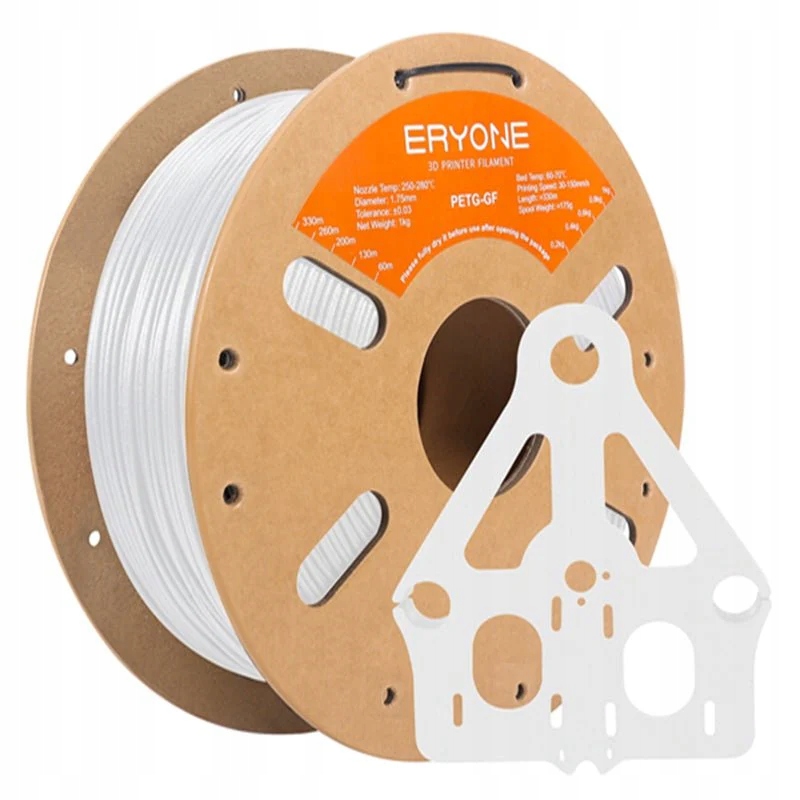 Filament Eryone PETG-GF biały 1.75mm 1kg