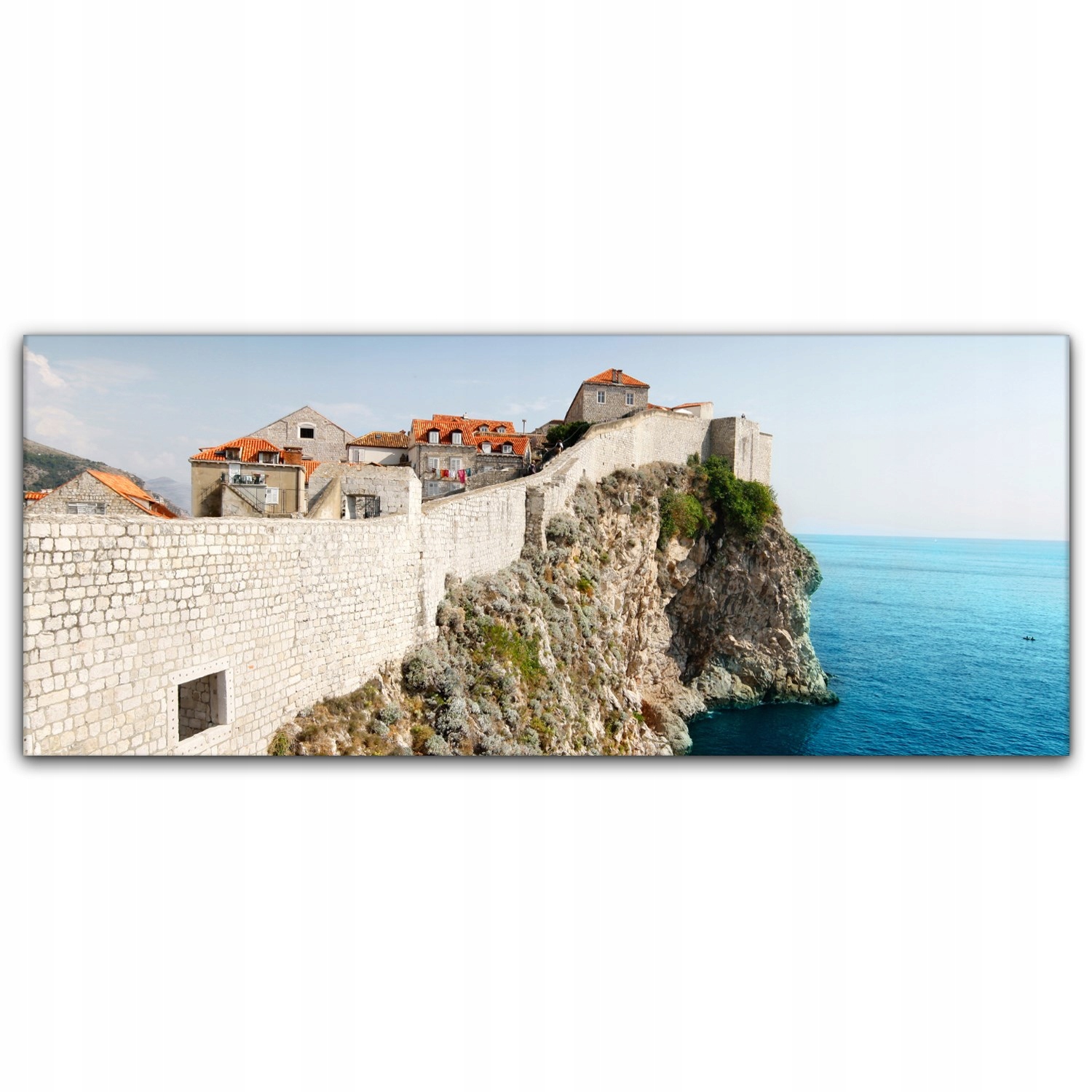 

Canvas płótno do sypialni 125x50 Miasto Dubrownik