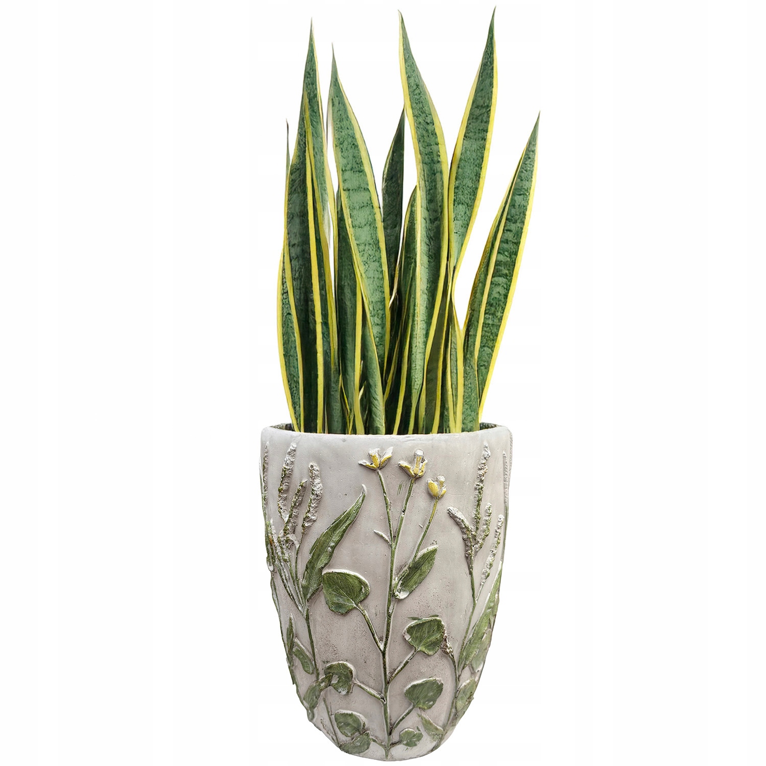 Obal Na Květináč Betonový Vysoký 20 cm na balkon terasa bonsaje vřesy velký