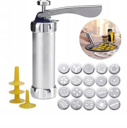 DEKORATOR DO CIAST TORTU MASZYNKA DO CIASTEK 25el