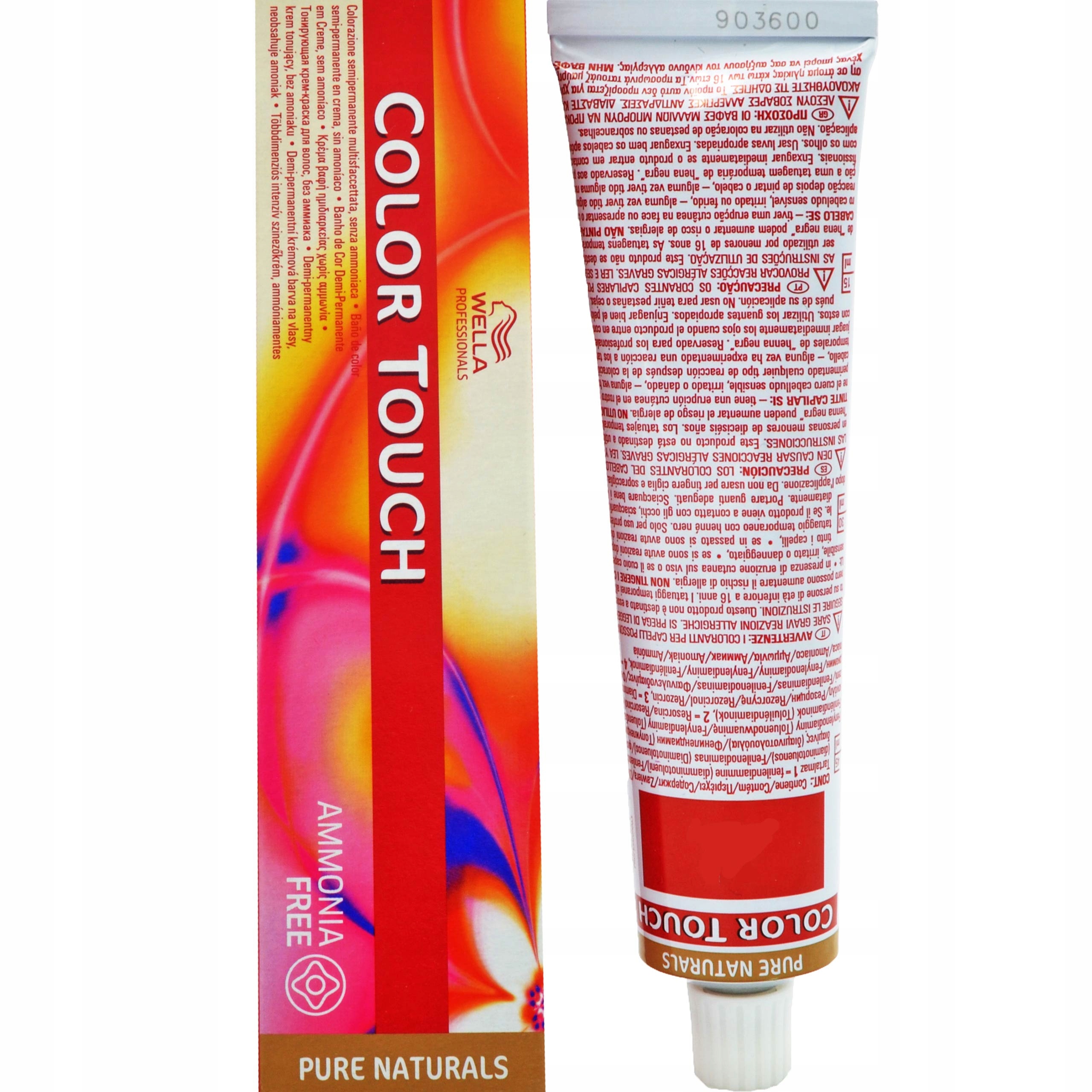WELLA ZESTAW FARBA COLOR TOUCH 60 + EMULSJA 120ml Marka Wella